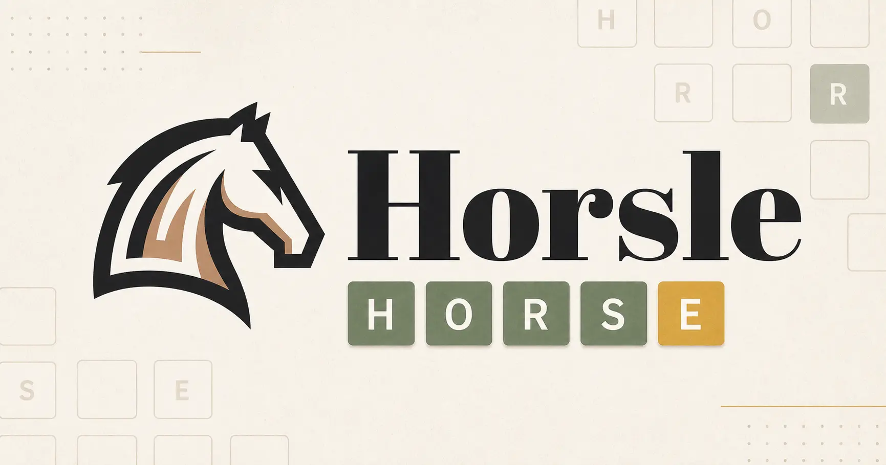 Horsle horse Wordle-style puzzle preview
